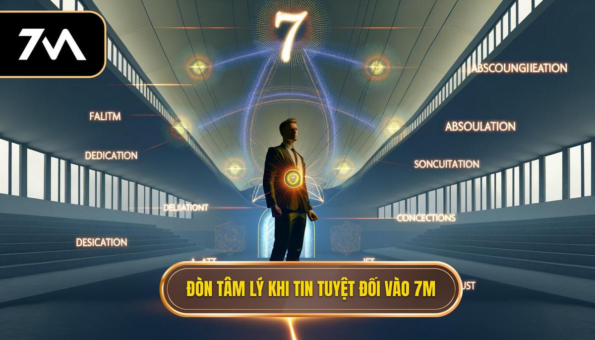 Đòn tâm lý khi tin tuyệt đối vào 7M
