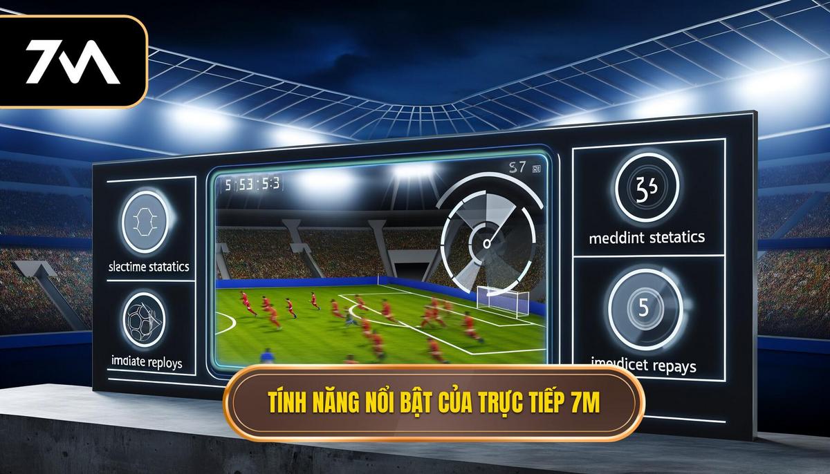 Những tính năng nổi bật của Trực tiếp bóng đá siêu tốc trên 7M