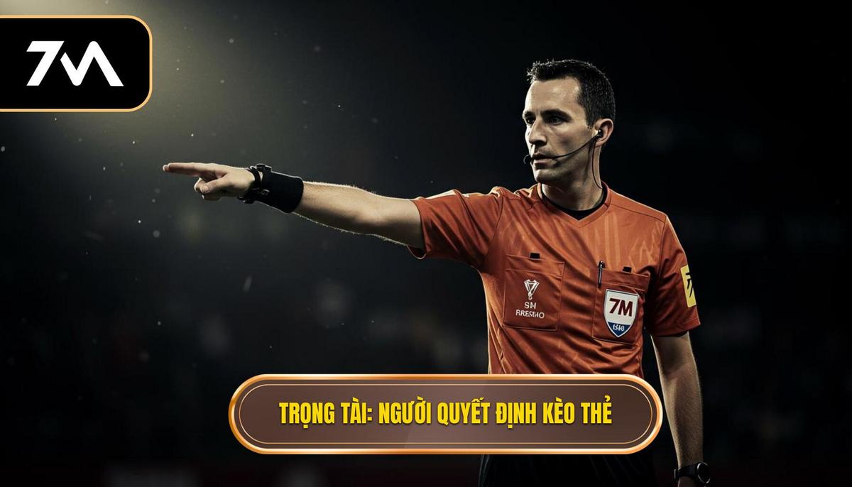 Bí quyết Chọn Kèo Thẻ Phạt Chuẩn Xác: Phân Tích Chuyên Sâu từ 7M 1 1. Yếu tố Trọng tài_ Người Quyết Định Số Phận Kèo Thẻ