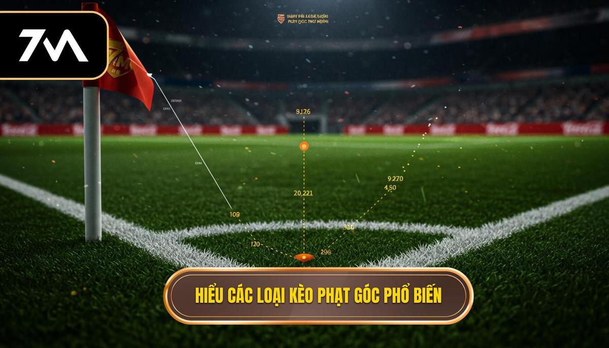 Hướng dẫn Phân Tích Kèo Phạt Góc Hiệu Quả Nhất | 7M Blog 1 Phần 1_ Hiểu Rõ Các Loại Kèo Phạt Góc Phổ Biến
