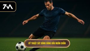 Kỹ thuật sút bóng bằng đầu ngón chân