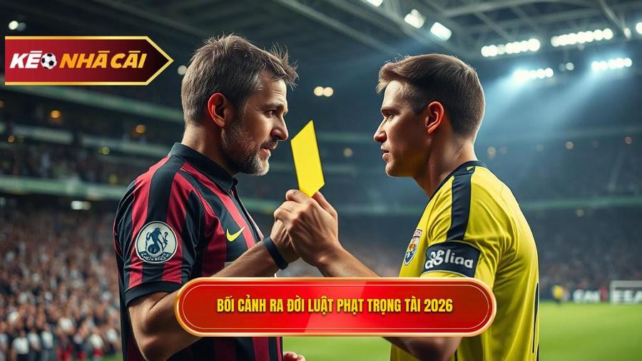 Luật phạt lỗi lăng mạ trọng tài mới nhất 2026: Những thay đổi mang tính lịch sử của bóng đá thế giới 2 Bối cảnh ra đời của Luật phạt lỗi lăng mạ trọng tài mới nhất 2026