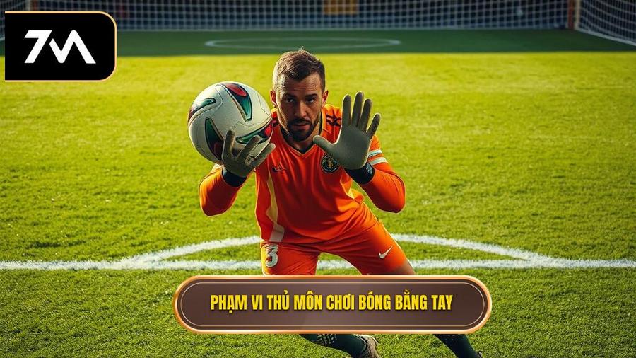 Thủ môn bắt bóng ngoài vòng cấm nhận thẻ gì? Phân tích chi tiết luật FIFA 1 Hiểu đúng về giới hạn phạm vi chơi bóng bằng tay của thủ môn