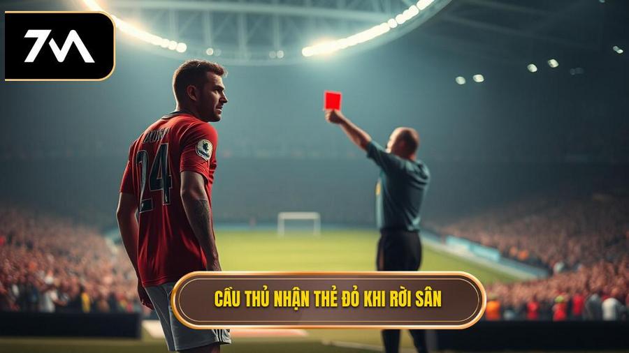 Cầu thủ rời sân nhưng vẫn nhận thẻ đỏ: Giải mã những tình huống hy hữu trên sân cỏ 3 Những trường hợp kinh điển: Cầu thủ rời sân nhưng vẫn nhận thẻ đỏ