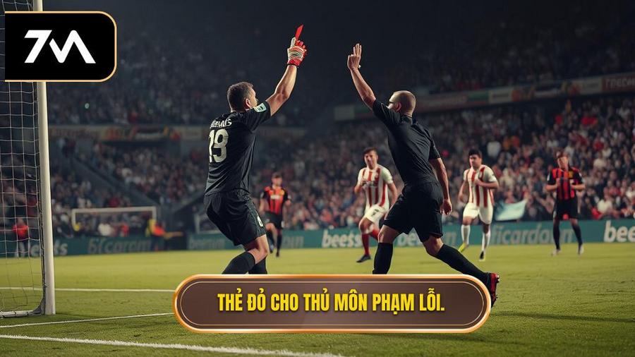 Thủ môn bắt bóng ngoài vòng cấm nhận thẻ gì? Phân tích chi tiết luật FIFA 3 Hệ quả của việc thủ môn phạm lỗi ngoài vòng cấm