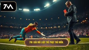 Thủ môn bắt bóng ngoài vòng cấm nhận thẻ gì