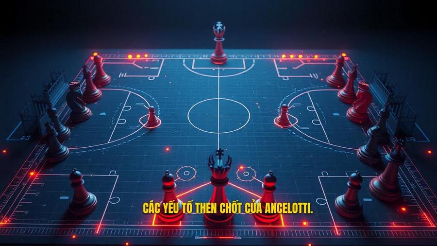 Các yếu tố then chốt trong Chiến thuật Carlo Ancelotti