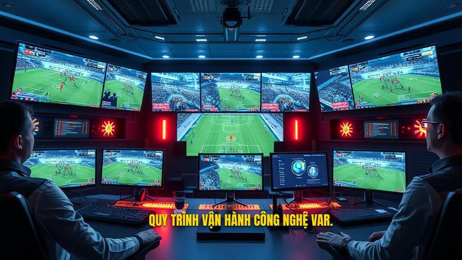 Quy trình vận hành: Công nghệ VAR trong bóng đá hoạt động thế nào?
