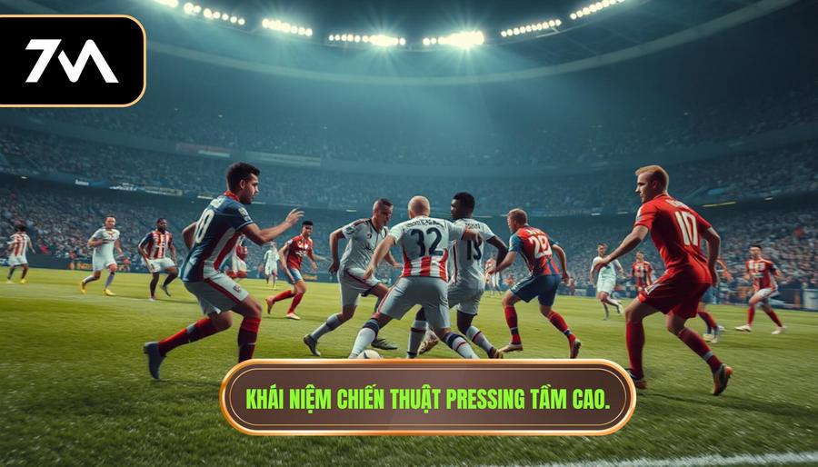 Khái niệm chiến thuật pressing tầm cao
