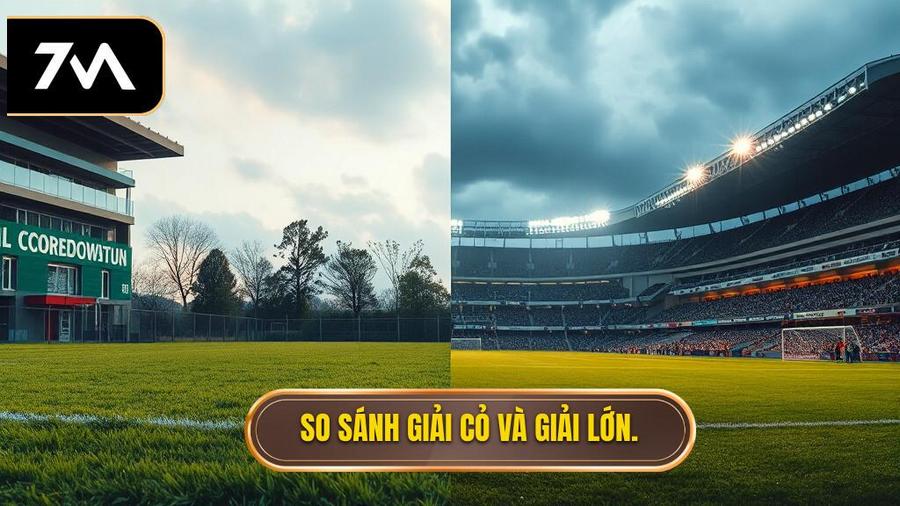 Bảng so sánh: Giải cỏ vs Giải đấu lớn