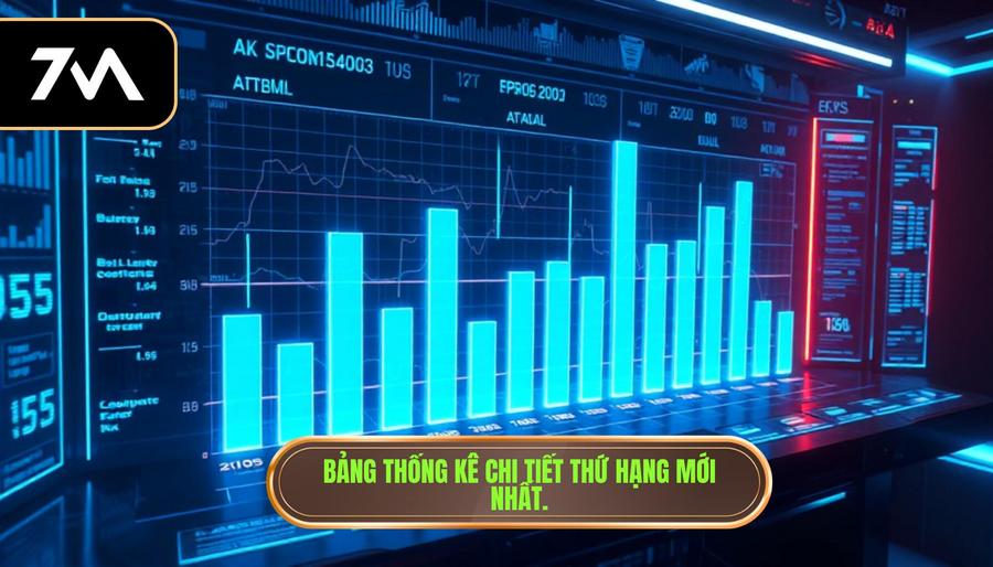 Bảng thống kê chi tiết thứ hạng (Cập nhật mới nhất)